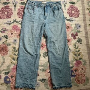 Abercrombie & Fitch Light Blue Denim Pants